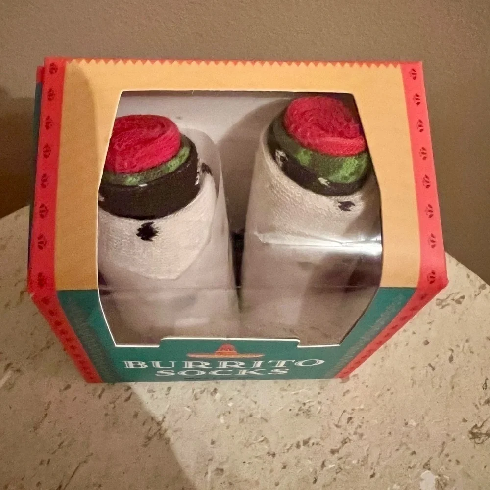 Orrsum Socks Men’s Casual Burrito Socks